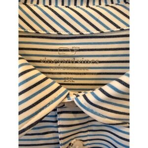 Saltwater Sports Company Kids Plaid Button Down Shirt Long Sleeve Blue Size 12